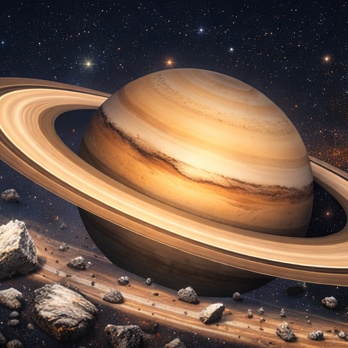 Saturno y sus anillos: un espectáculo único